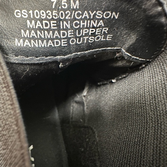 MIA Black and Red Ankle Platform Chelsea Boots with Chunky Platform Sole - Picture 10 of 10